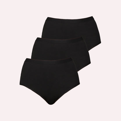 3er Pack Periodenunterwäsche Comfort Bamboo ultra schwarz Alle Produkte