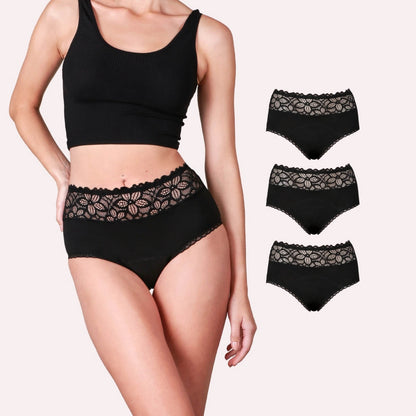 3er Pack Periodenunterwäsche Taynie Deluxe ultra schwarz Alle Produkte