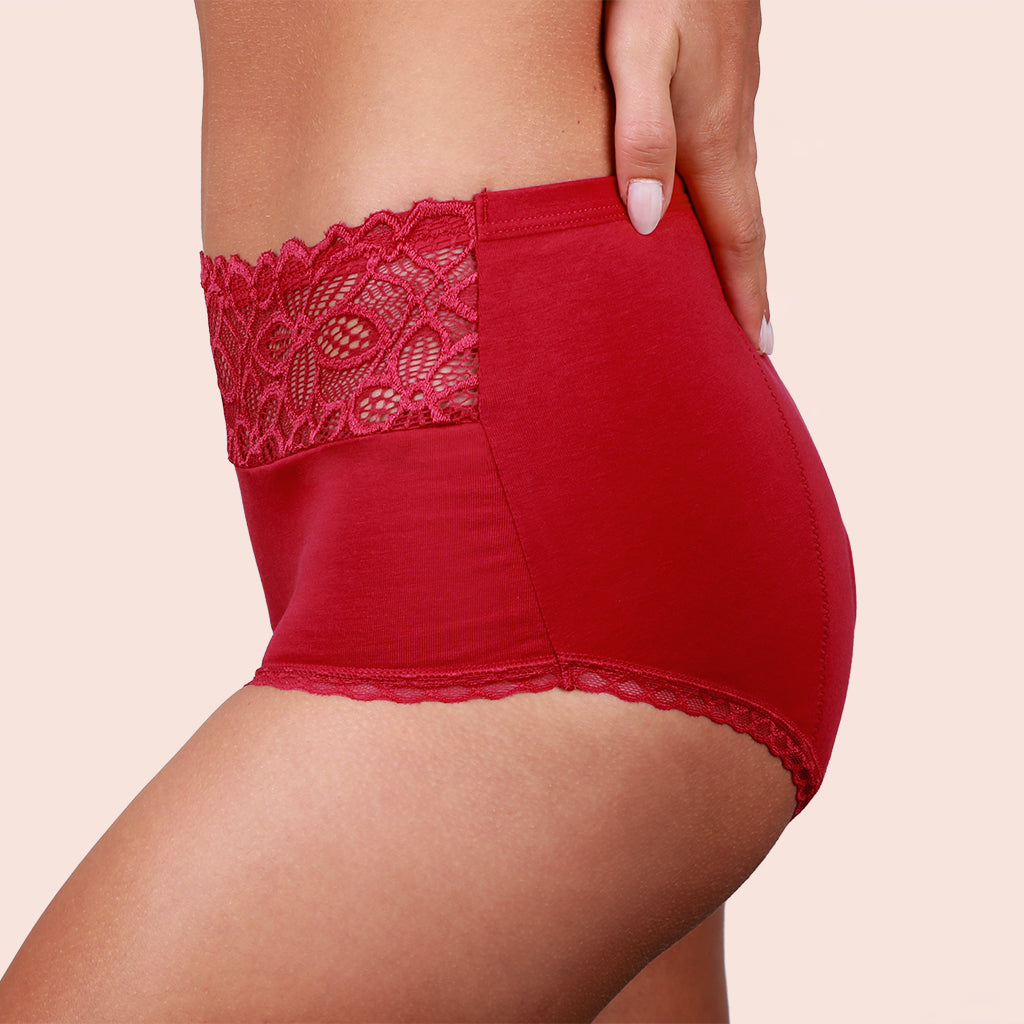 Deluxe Alle Produkte Rot Teen High Waist Menstruation Sport Bei Ausfluss Für die Nacht Extra Stark Mittel