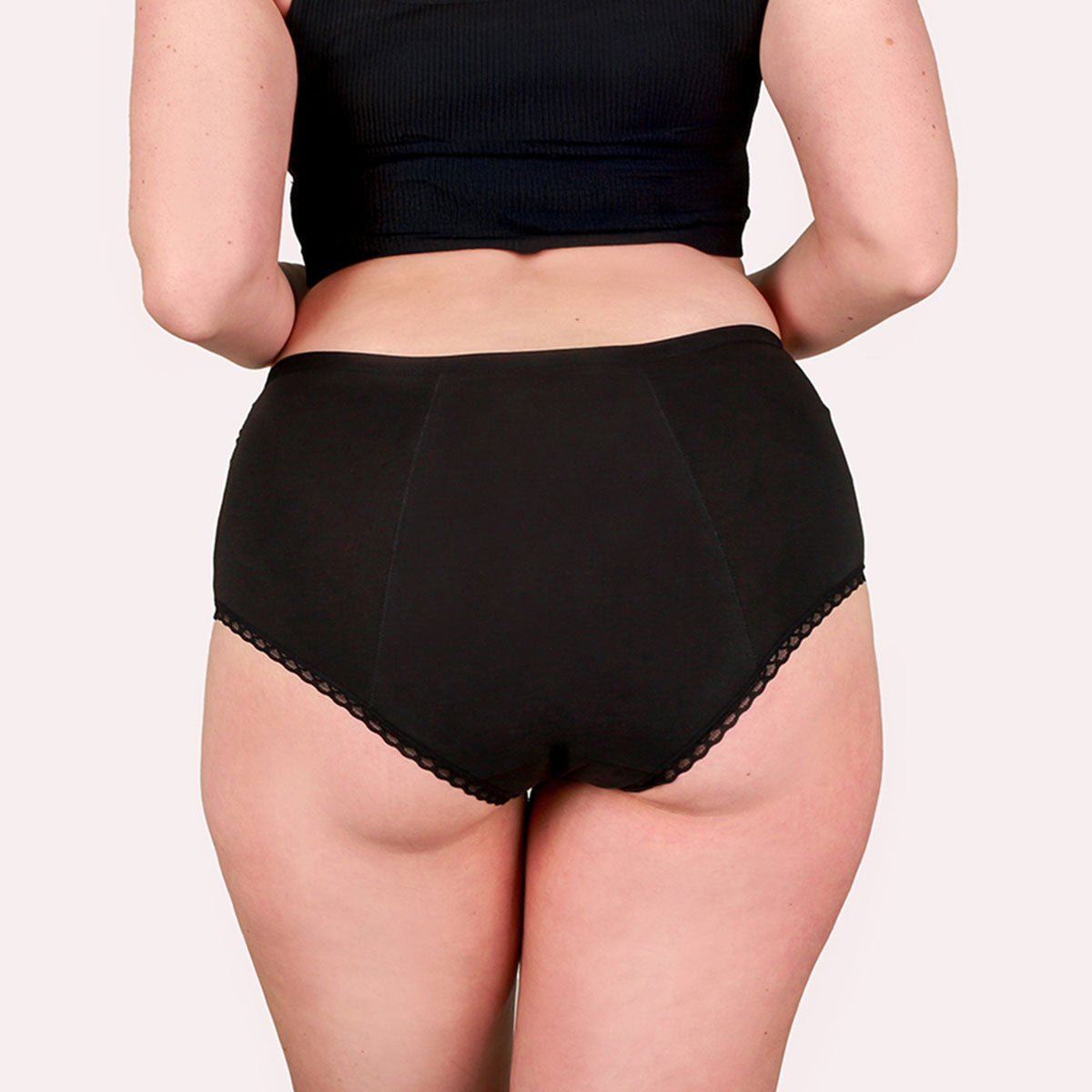 3er Pack Periodenunterwäsche Taynie Deluxe ultra schwarz Curvy