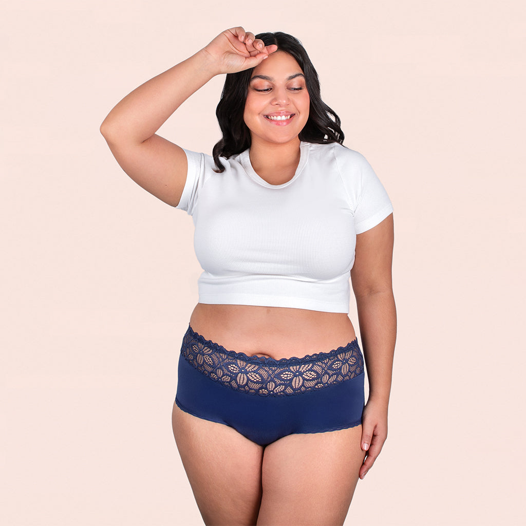 Deluxe ultra Curvy marineblau