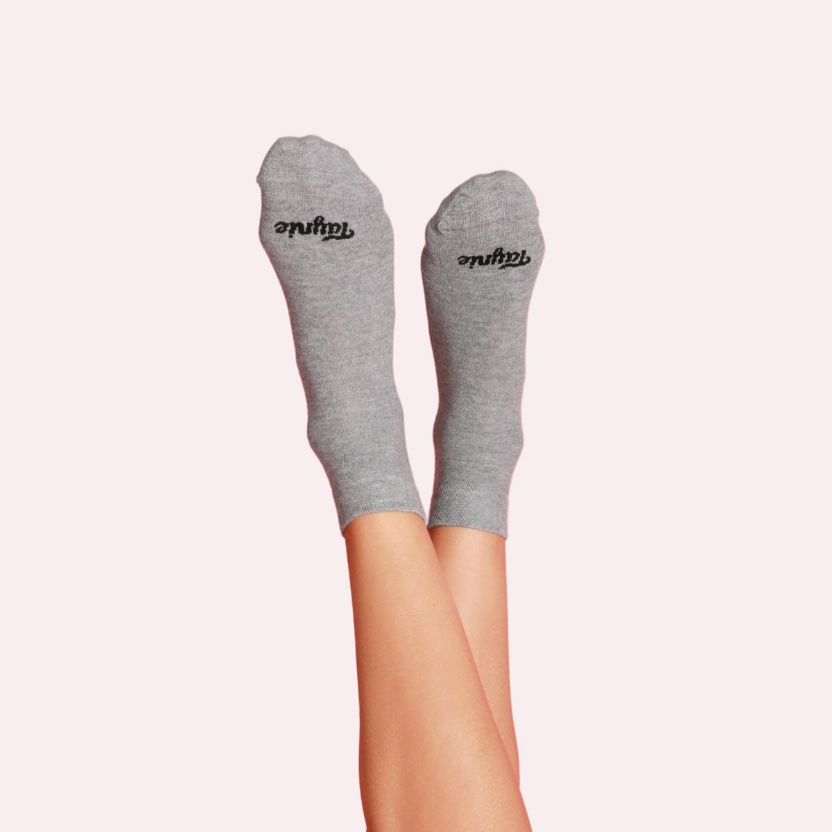 Sneackersocken classic grau
