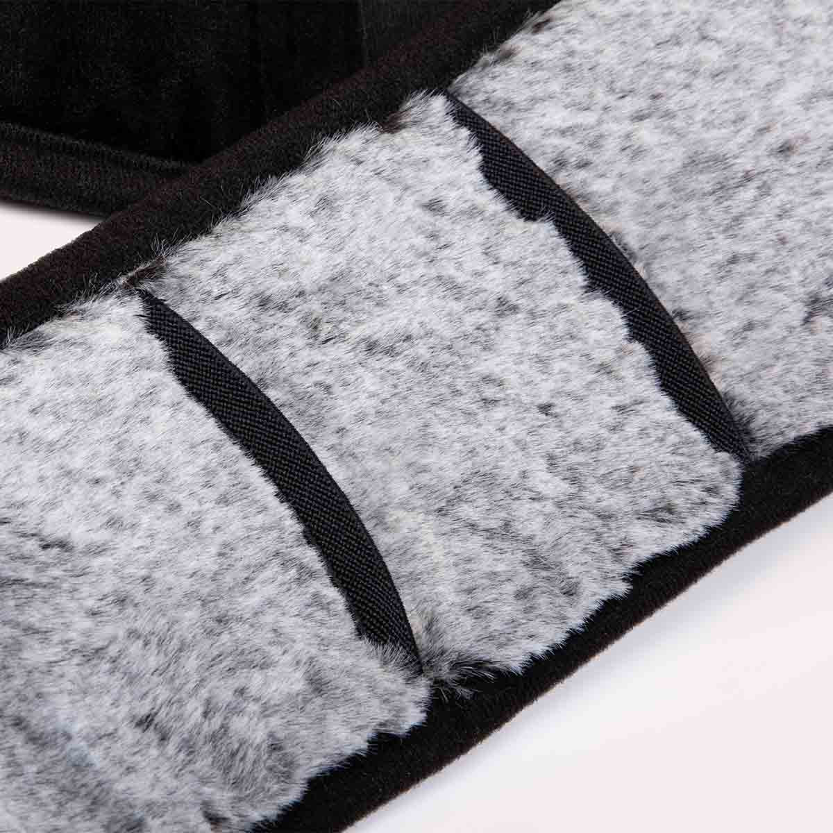 Ceinture chauffante moelleuse avec bouillotte