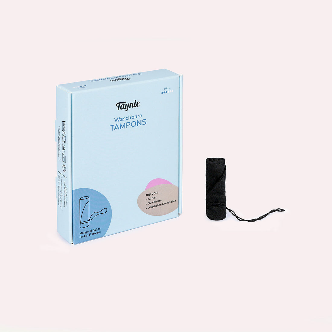 Waschbare Tampons mittel 