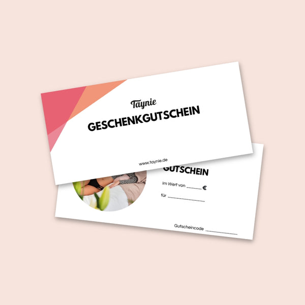 Taynie Gutschein 